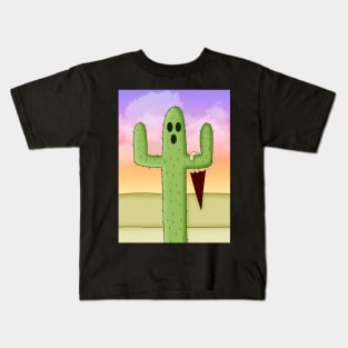 Umbrella Cactus Kids T-Shirt